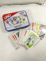Uno card Game Happy Feet penguin movie w/ tin Special edition kids COMPLETE - $28.00