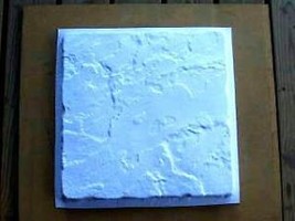 6 DIY Concrete Castle Stone Patio Paver Molds 12x12x1.5" Make 100s For Pennies - £67.55 GBP