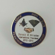 Lodge High Twelve Friendship Fellowship 2012-2013 Lapel Pin - $6.44