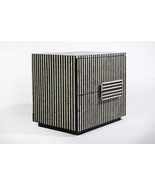 Midnight Mosaic Bone Inlay Cabinet - $15,955.36 MXN