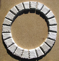 15 Keystone Paver Molds Make 1000s Of Concrete Cobblestone Pavers 6x5x3x1.5" image 2