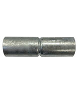 1 5/8&quot; OD x 6&quot; Fence Pipe Connector Chain Link Structural Pipe Metal Joi... - $13.99 CAD