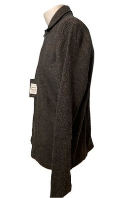 NWT Men's Matinique MAjules Collar Long Sleeve Shirt Dark Gray Melange XL Item image 2