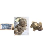 PUPPET Dakin Rabbit Hand Puppet Plush Brown Bunny 12 INCHES Brown Stuffe... - £6.29 GBP