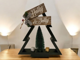 Handmade Wooden Christmas Trees, decorative holiday trees, rustic trees ... - $45.00