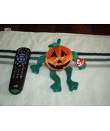 PUMPKIN The Pumpkin TY BEANIE BABIES Plush Toy - NEW, RARE, RETIRED w/ERRORS!!) - $27.00