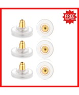 6PCS Gold Locking Earring Backs - 925 Sterling Silver for Heavy Earrings... - $536.17 MXN