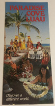 Vintage Paradise Cove Luau Brochure Hawaii BRO12 - $7.91