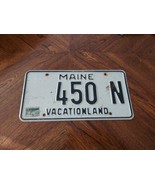 Vintage Maine Vanity ? Low Digit Retired Expired License Plate - 450 N - $27.83