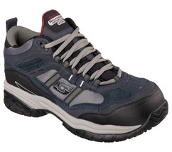 Men&#39;s Skechers Work: Relaxed Fit Soft Stride - Canopy Com, 77027 Nvgy Size 8 - £72.25 GBP