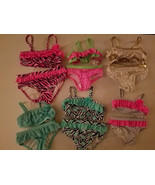 OP Girls Infant Toddler Two Piece Swimsuits  0/3M 3/6M 6/9M 24M 2T3T NWT... - $8.39