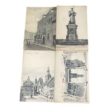 4 Vintage Eisleben Germany Martin Luther Statue/Monument Postcards - £11.34 GBP