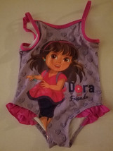 Girls Nickelodeon Dora Infant Toddler One Piece  Swimsuit  2T 3T 5TNWT  - $14.99