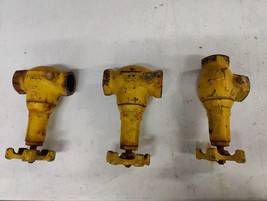 Gate Valves | Lot of 3 | Assortment, Brass | See Images - £29.37 GBP