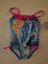  Disney Girls Infant Toddler One Piece Frozen Elisa Swimsuits  3T NWT  - $13.99