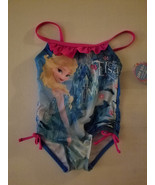  Disney Girls Infant Toddler One Piece Frozen Elisa Swimsuits  3T NWT  - £11.00 GBP