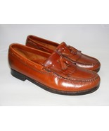 SAS Men&#39;s Size 9.5 N Leather Loafer Slip On Tassels Dress Casual Slip On... - £27.37 GBP