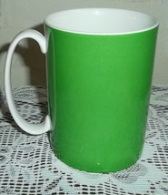 Kate Spade  Say The Word &quot;Live Colorfully&quot; Porcelain Collectible Green Color Mug - £23.42 GBP