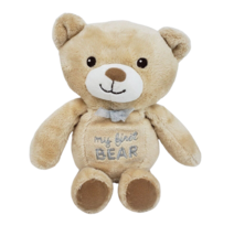 Garanimals My First Teddy Bear Baby Brown Stuffed Animal Plush Toy Rattle 2016 - £36.61 GBP