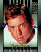 1997 Donruss Studios Football Card Troy Aikman #1 8X10 - £3.15 GBP