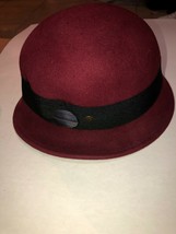 Goorin Bros. Cloche 1920s Flapper Feel Style Hat Black Ribbon Trim SZ Small - £15.76 GBP