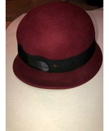 Goorin Bros. Cloche 1920s Flapper Feel Style Hat Black Ribbon Trim SZ Small - £15.56 GBP