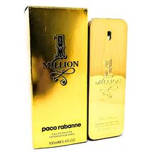 Paco Rabanne 1 Million Men&#39;s Fragrance EDT Cologne 3.4 oz 100 ml New in Box - £39.54 GBP