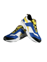 Mazino Men&#39;s Fashion Chunky Sneakers Royal Blue Yellow Black Sizes 8.5 - 13 - £39.95 GBP