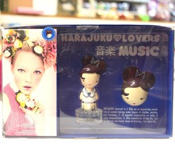 Harajuku Lovers Music by Gwen Stefani 2PCs Women Set 0.33 oz+ 1.2 g solid parfum - £44.64 GBP