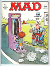 MAD Magazine #165 March 1974 Spy Vs. Spy Bowling Cold Weather Tyrants TV Satire - $9.50