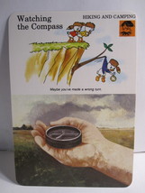 1978 Walt Disney&#39;s Fun &amp; Facts Flashcard #DFF9-5: Watching the Compass - $2.00
