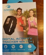 Zunammy Activity Tracker Watch ~ Black ~ Calories ~ Steps ~ Distance ~ T... - $42.08 CAD
