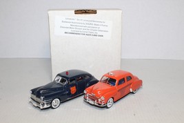Eastwood Lionelville Set #1 Police &amp; Taxi Solido Die-Cast Cars 257500 Boxed - $28.05