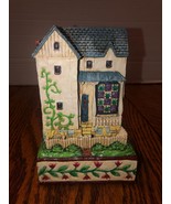 2004 Jim Short Heartwood Creek Starry Blocks Farm House Figurine 6&quot; x 4&quot;... - $25.97 CAD