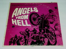 Angels From Hell Soundtrack Record Album Vinyl LP Tower Label Stu Phillips - $54.99