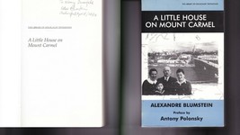 A Little House on Mount Carmel SIGNED Alexandre Blumstein / Holocaust Paperback - £23.05 GBP