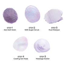 Voesh Unicorn Peach Glimmer Spa - 5 Step  image 2