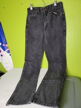 Wrangler 30x36 Black Denim Pants Jeans Vintage - £28.39 GBP