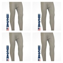 (4) L XGO Phase 2 Mid-weight Phase 2 Waffle Thermal Tan Desert Sand Pant... - $39.59