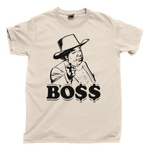 Boss Hogg T Shirt, Rosco Dukes Of Hazzard The General Lee Men&#39;s Cotton T... - £11.15 GBP