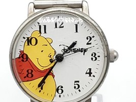 Disney Winnie The Pooh Quartz Watch Womens New Battery Silver Tone Expan... - $19.99