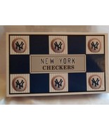 MLB New York NY Yankees Baseball Checkers Board Game vs Boston Red Sox p... - £15.44 GBP