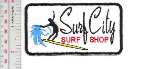 Vintage Surfing North Carolina Surf City Surf Shop Patch - $9.99