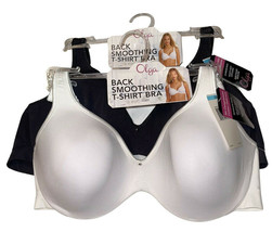 Olga Underwire Contour Bra Full Coverage No Compromise GB2871 Back Smoothing HTF - £35.57 GBP+