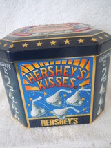 Hershey&#39;s Kisses Milk Chocolate Limited Edition Commemorative Tin 2000 - $5.99
