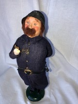 Byers&#39; Choice Caroler Policeman Missing His Badge On His Hat - £27.96 GBP