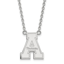 SS Appalachian State University Large Pendant w/Necklace - £81.50 GBP