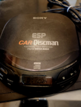 Car Discman CD Player Sony D-840K car connecting pack cpa-7 d840k compac... - $20.31