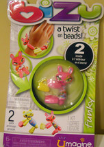 Bizu A Twist On Bead Toy Kit (2 Inside)  Umagine Funky Wirst Craft NIP G... - £7.83 GBP