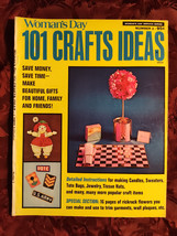 WOMANs DAY 101 Craft Ideas #2 1973 Needlepoint Jewelry Rickrack Flowers  - £12.98 GBP